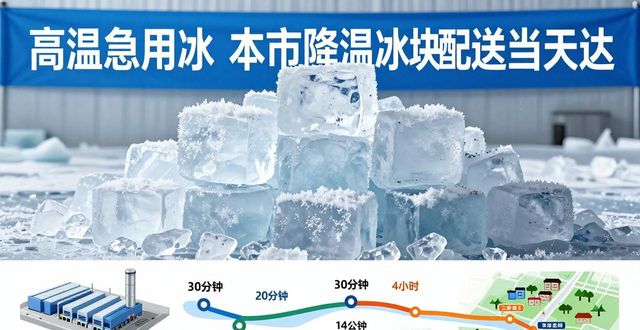 降温冰块配送流程_高效靠谱冰块运输_呼和浩特降温冰块配送